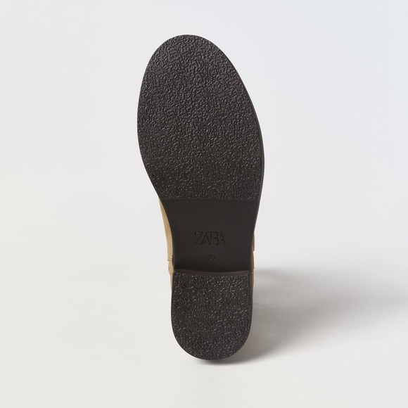 Zara leather Kids Brown Boots - Picture 5 of 6